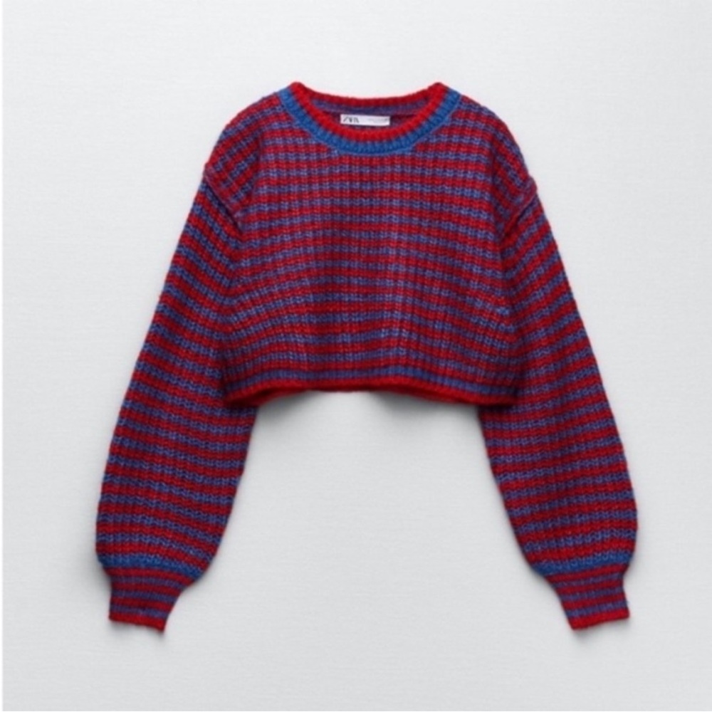 Zara M Cropped Sweater